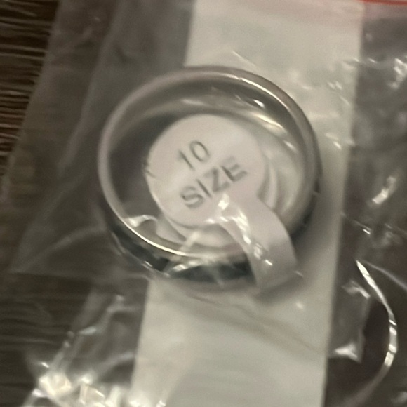 NWT Men's Stainless Steel Chain Spinner Ring - Picture 4 of 7